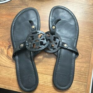 Women’s Tory Burch Black Leather Sandals